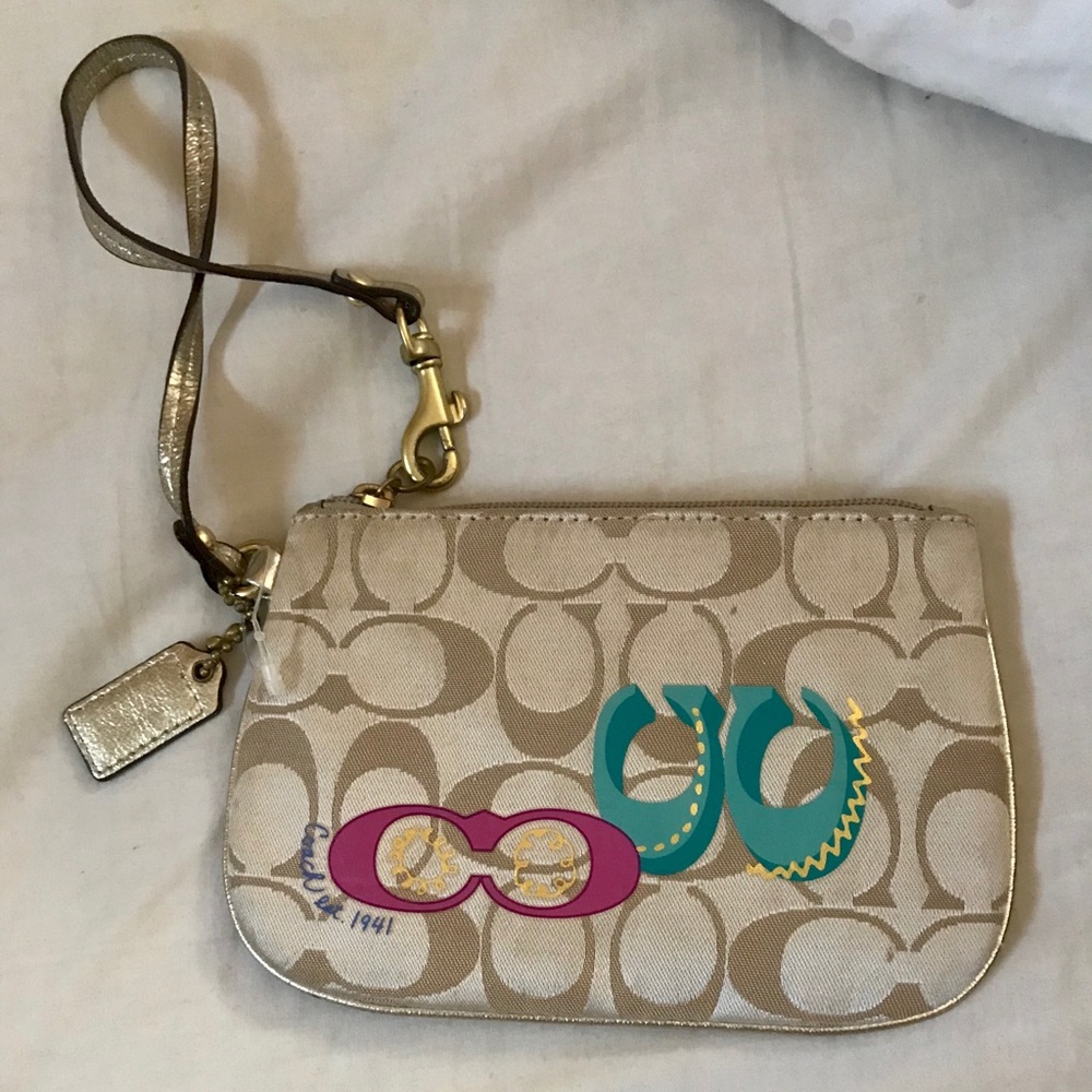 Coach wristlet